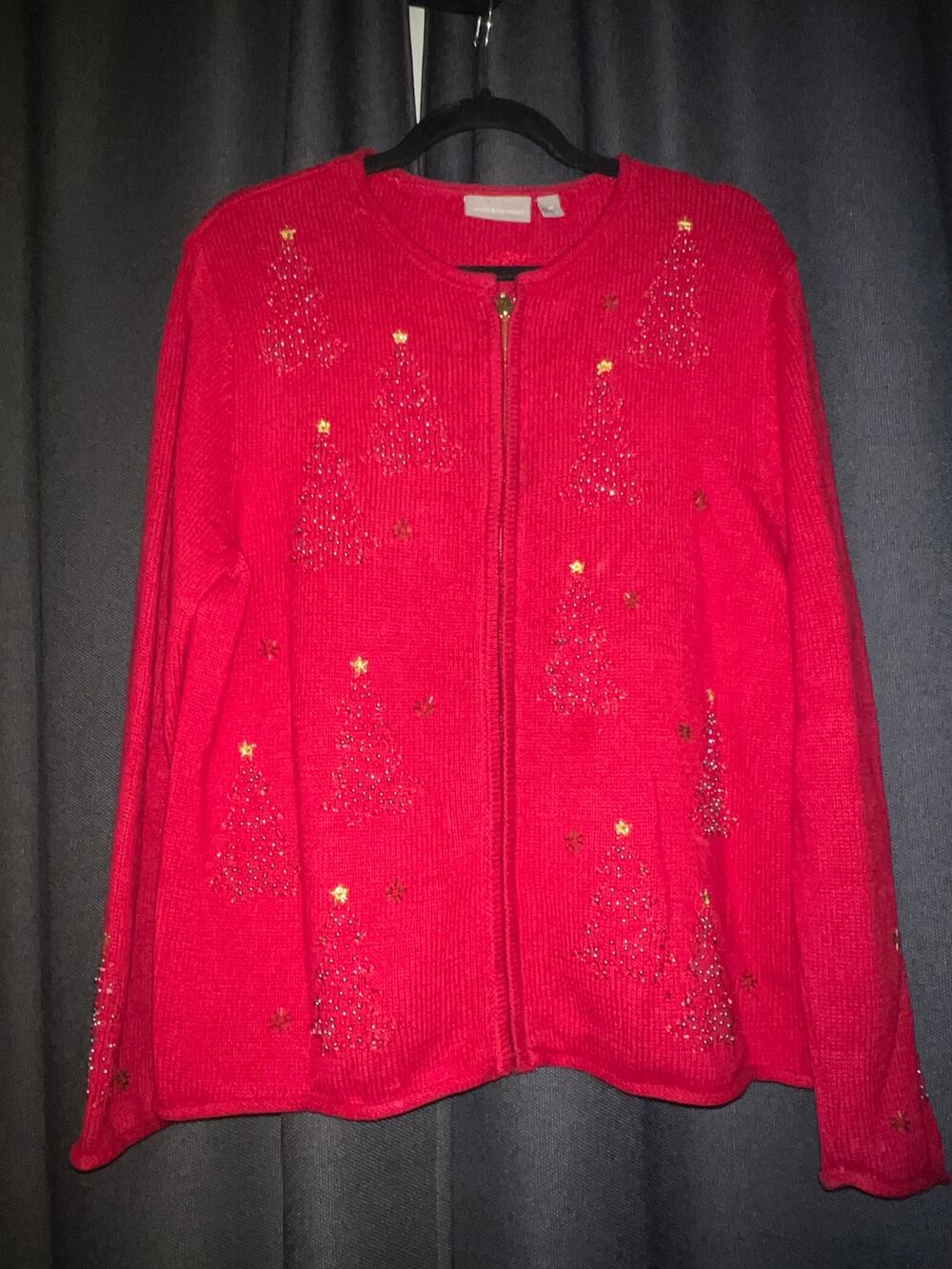 Ugly Christmas Sweater Xmas Cardigan Size Medium